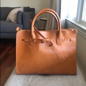 Mansur Gavriel Leather Sun Bag